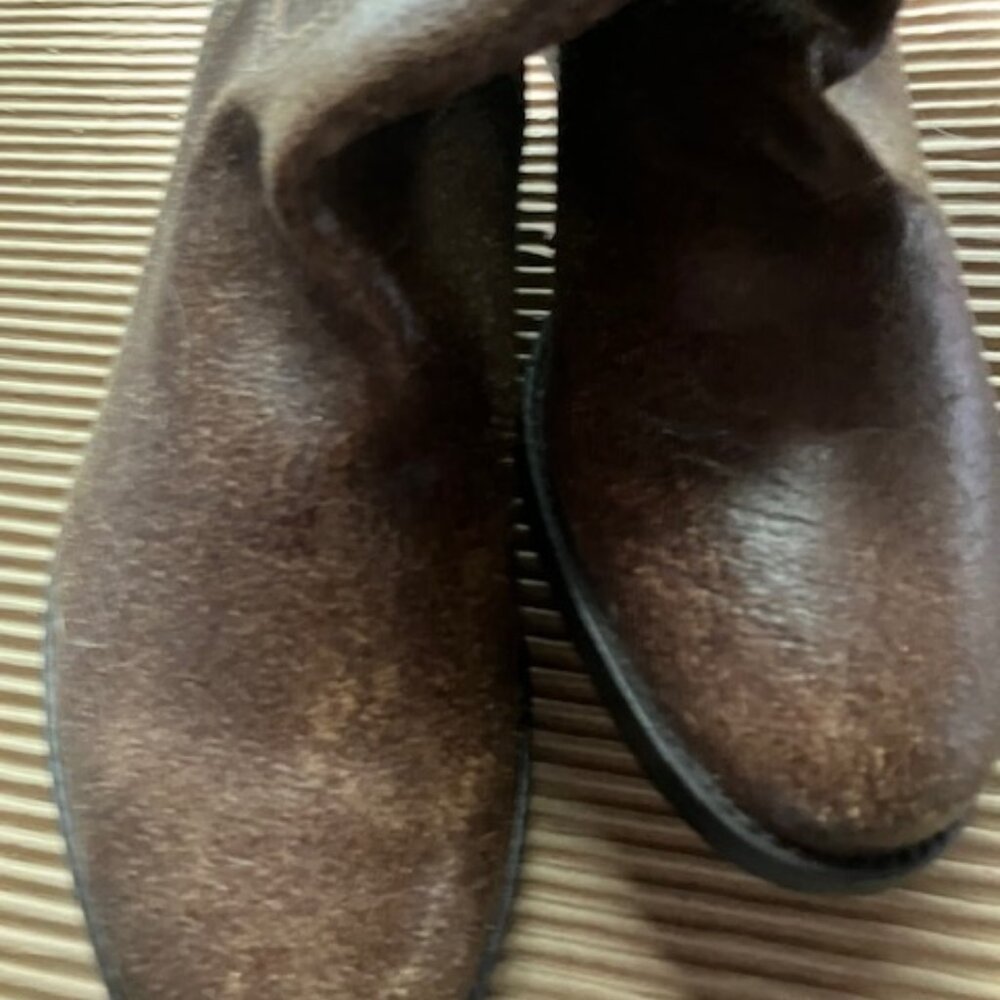 Frye Chocolate Leather Boots